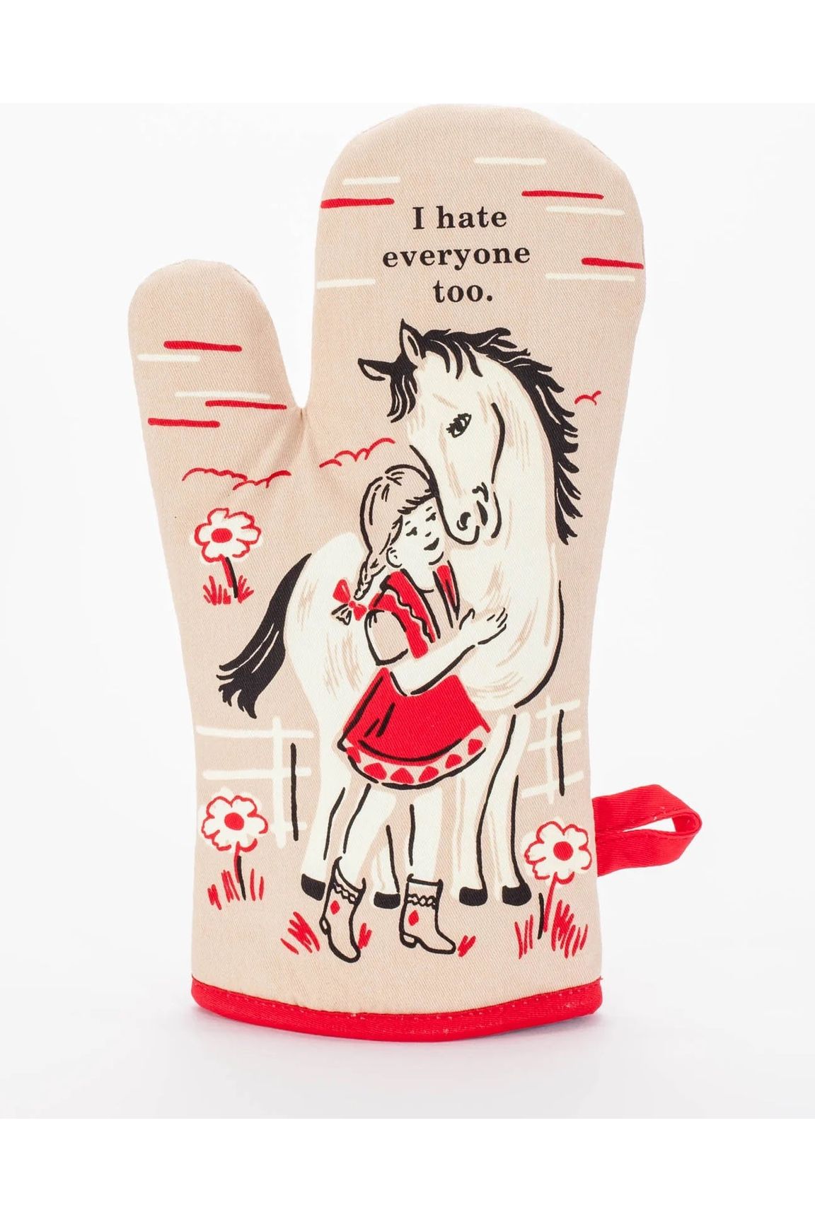 I Hate Everyone Too Oven Mitt