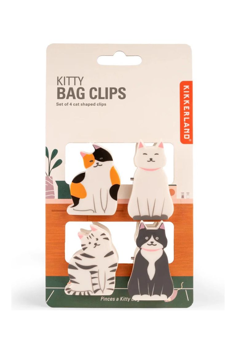 Kitty Bag Clips Set of 4