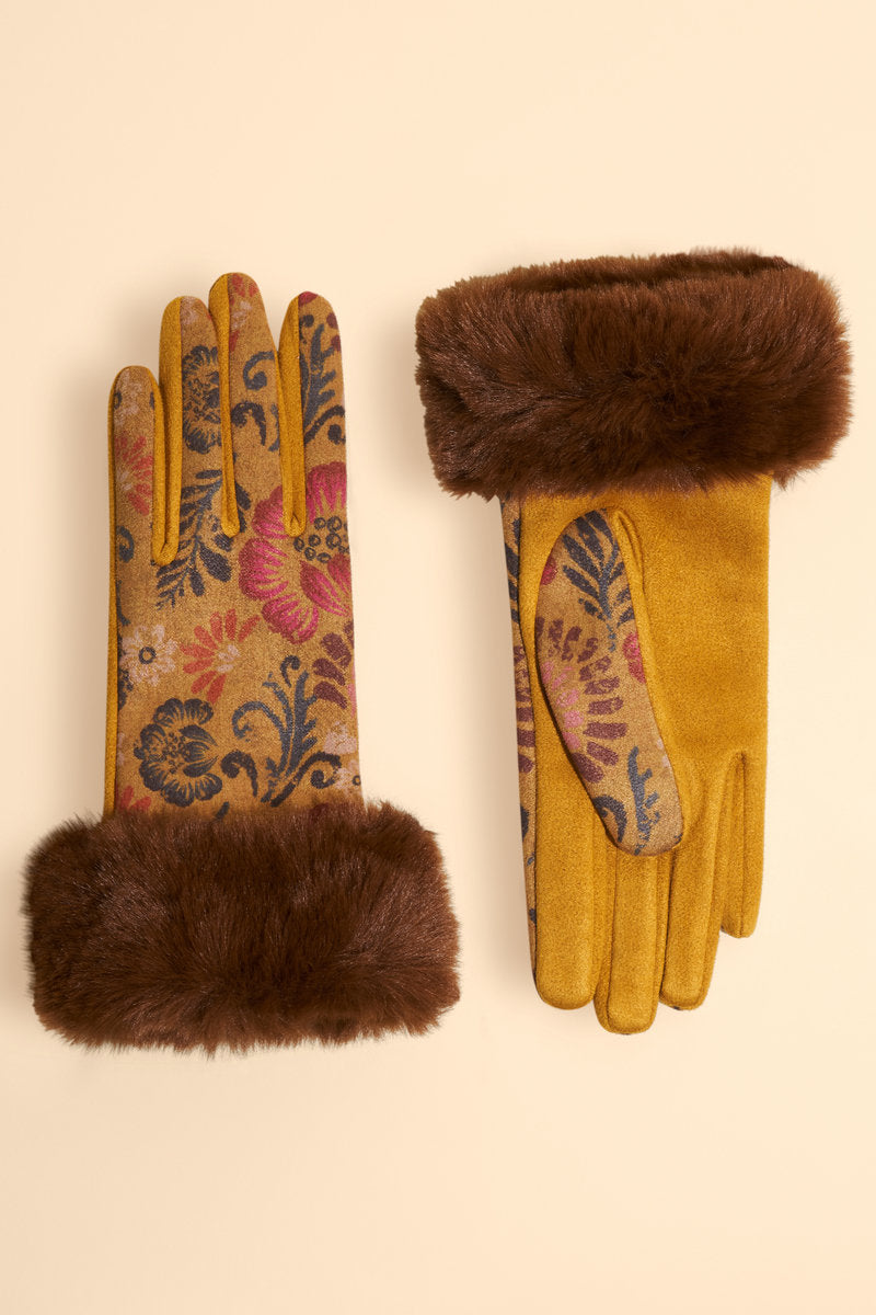 Bernadette Gloves Floral Fashion Gloves