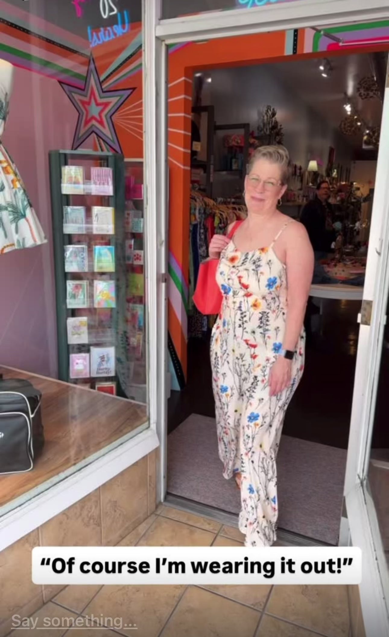 Flower Fields Wide Leg  Women's Jumpsuit