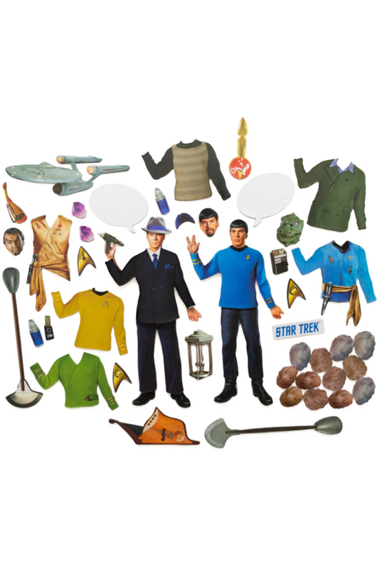 Load image into Gallery viewer, Star Trek Magnetic Dress Up Play Set

